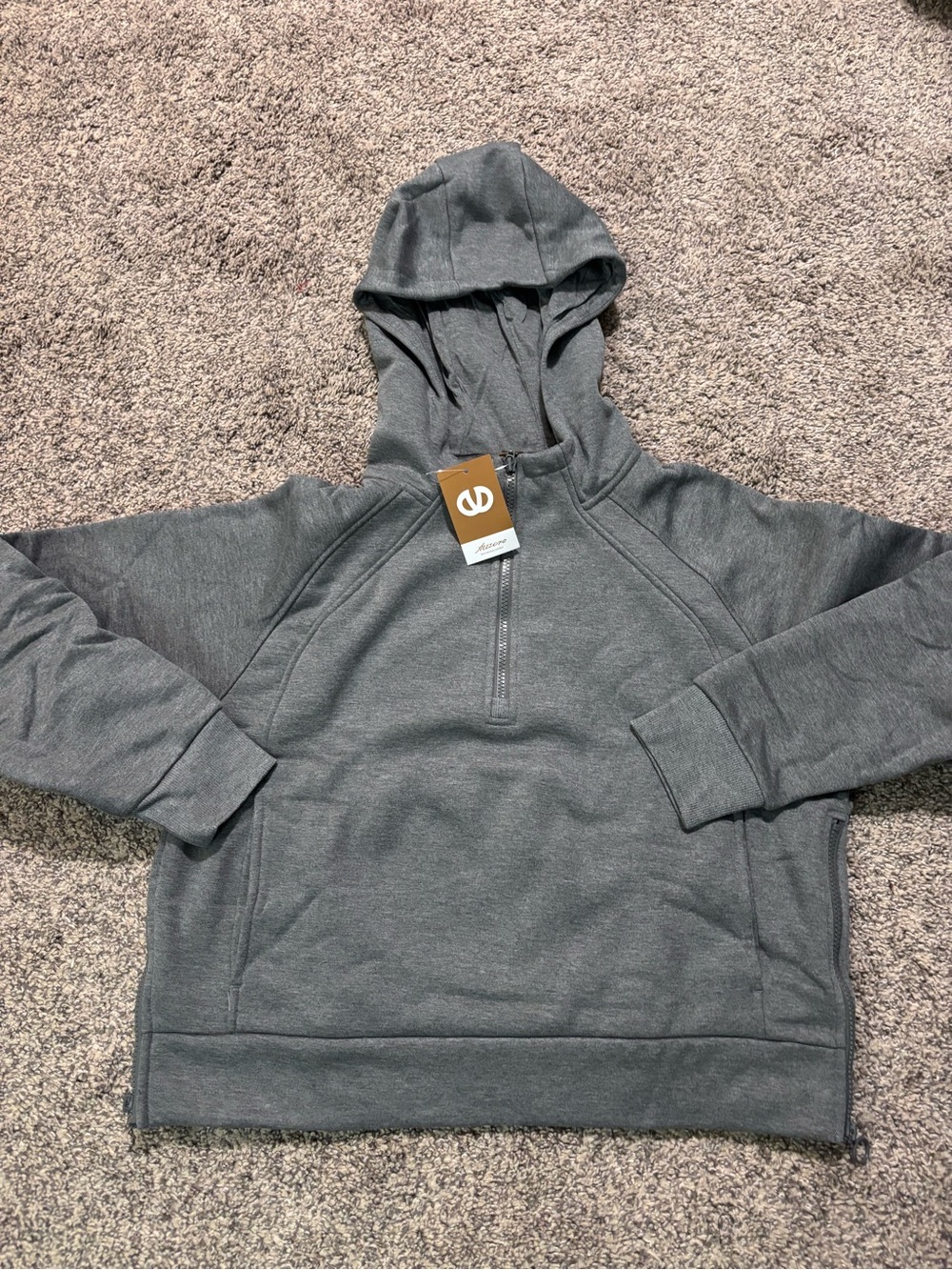 Allzero 1/4 Zip Hoodie NWT